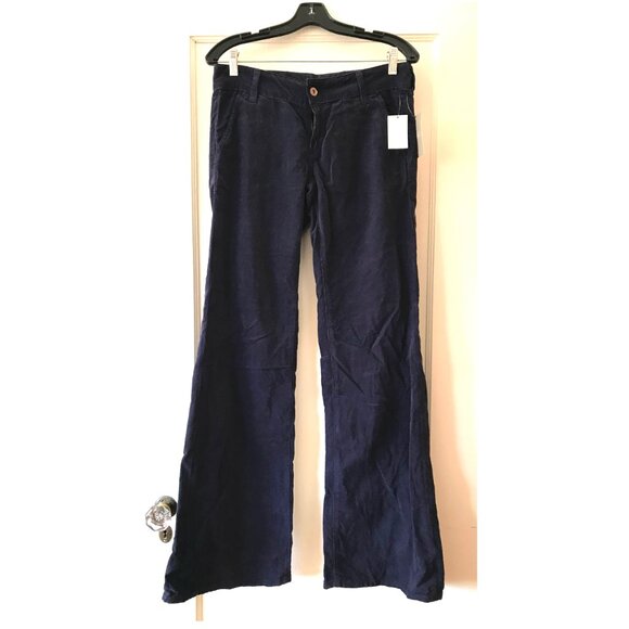 Anthropologie | AG The Everett Navy Corduroy Trousers 27 - Picture 1 of 12